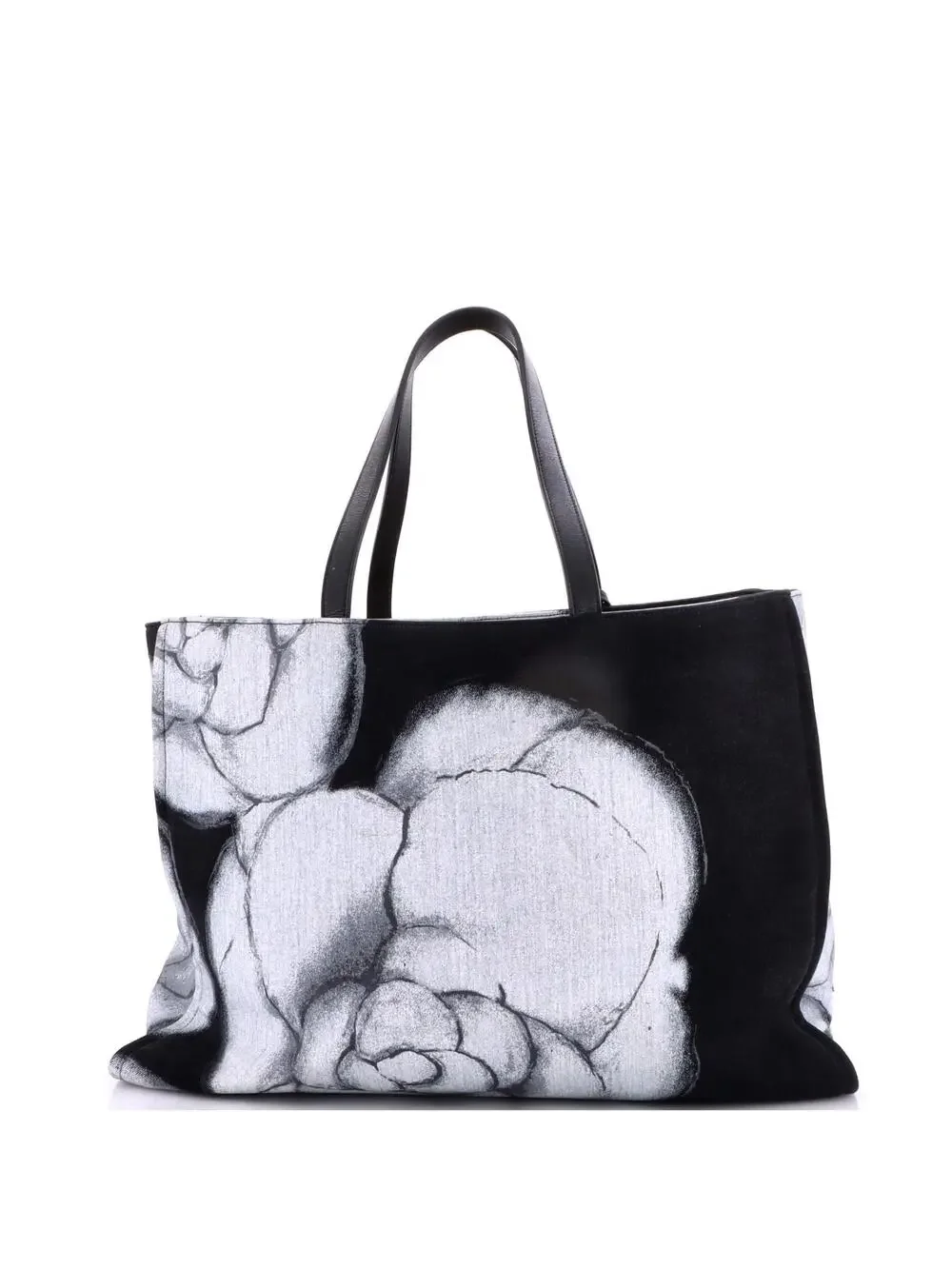 Chanel Camellia Cc Tote Printed Canvas #295525C21B